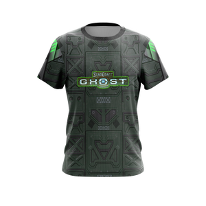 StarCraft - Ghost Unisex 3D T-shirt   