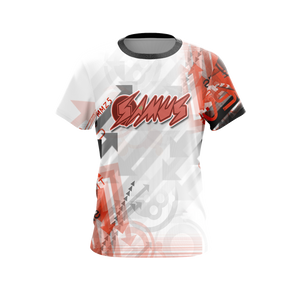Metroid - Samus Version Logo Unisex 3D T-shirt   