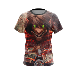 Attack on Titan - Eren Unisex 3D T-shirt   