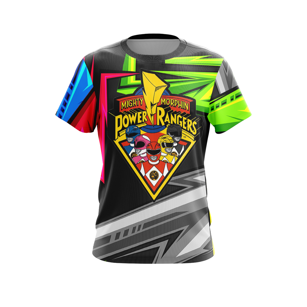 Power Rangers Unisex 3D T-shirt   