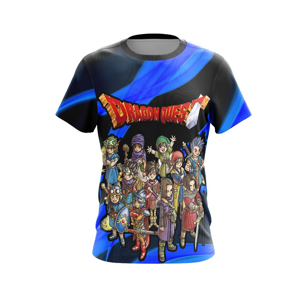 Dragon Quest New Style Unisex 3D T-shirt   