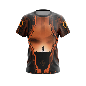 Half-Life Video Game Unisex 3D T-shirt   