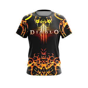 Diablo III - Class Crests Unisex 3D T-shirt   