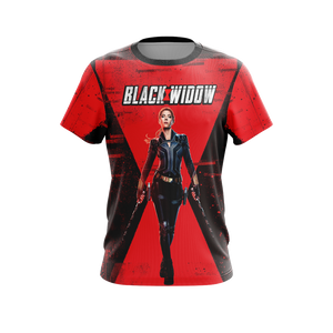 Black Widow 2020 New Unisex 3D T-shirt   