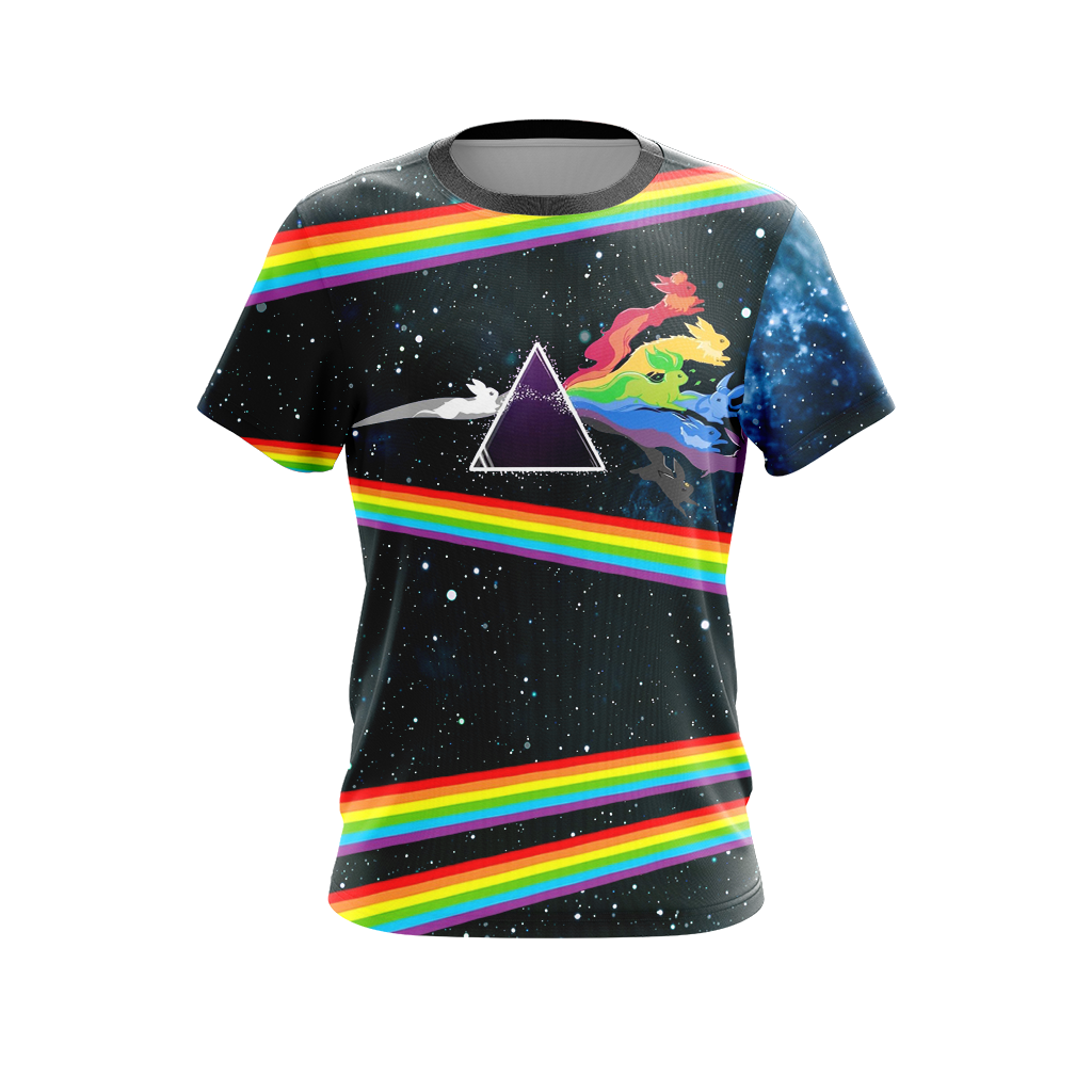 Pink Floyd - The dark side of the moon album cover Unisex 3D T-shirt   