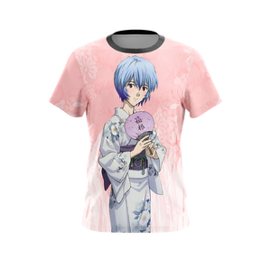 Neon Genesis Evangelion - Ayami Rei New Unisex 3D T-shirt   