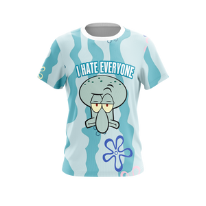 SpongeBob SquarePants - Squidward Unisex 3D T-shirt   