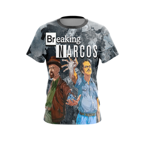 Breaking Bad x Narcos Unisex 3D T-shirt   