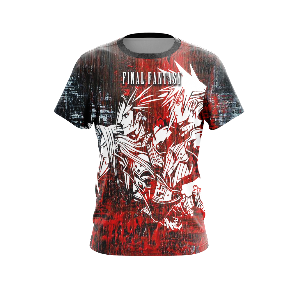 Final Fantasy 7 New Unisex 3D T-shirt   