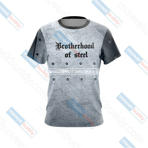 Fallout 4 - Brotherhood of steel Unisex 3D T-shirt   