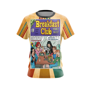 The Breakfast Club Unisex 3D T-shirt   