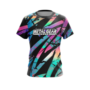 Metal Gear New Version Unisex 3D T-shirt   