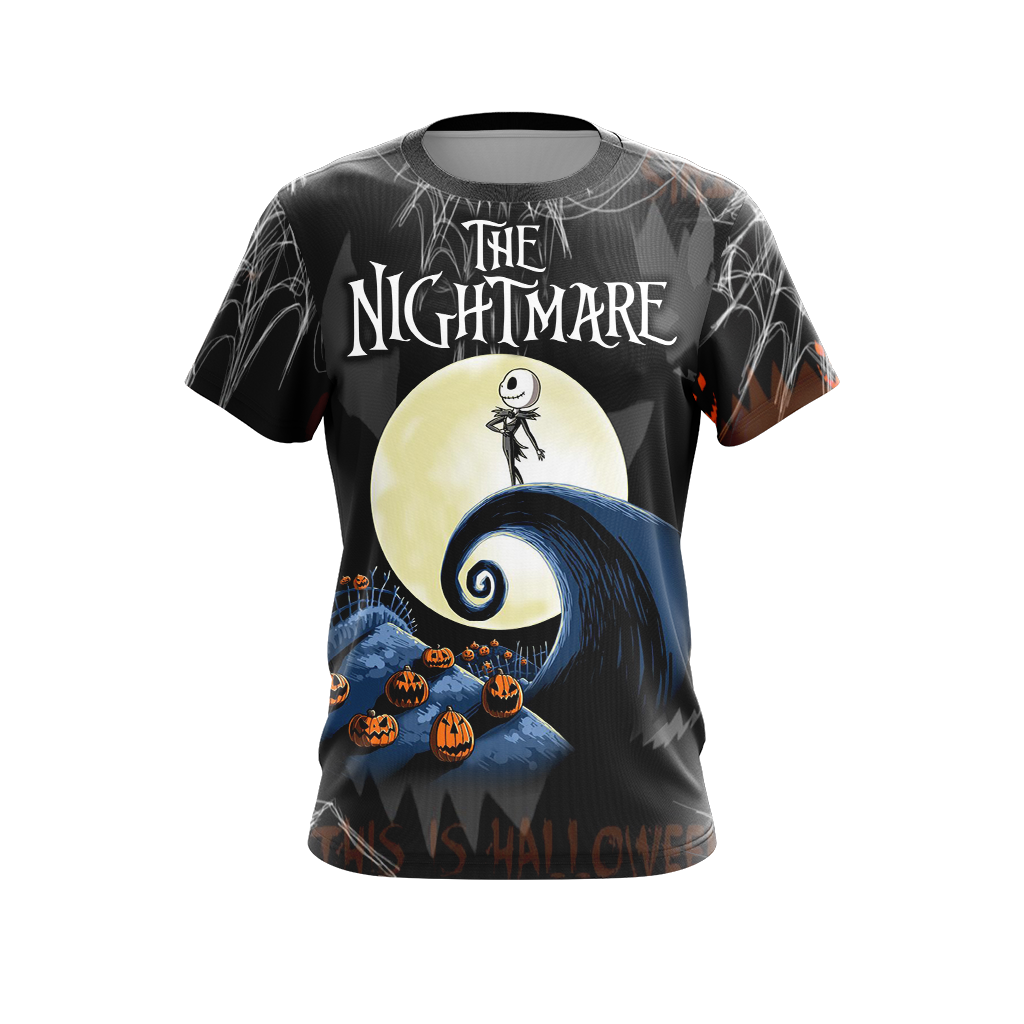 Nightmare Before Christmas - Jack Skellington Unisex 3D T-shirt   