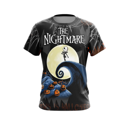 Nightmare Before Christmas - Jack Skellington Unisex 3D T-shirt   