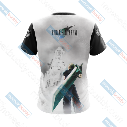 Final Fantasy VII - Cloud Strife Unisex 3D T-shirt   