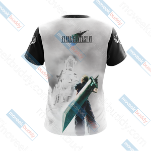 Final Fantasy VII - Cloud Strife Unisex 3D T-shirt   