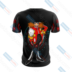 Dr.Eggman Sonic Unisex 3D T-shirt   