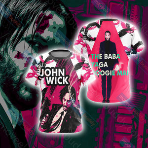 John Wick - The Baba Yaga Boogie Man Unisex 3D T-shirt   