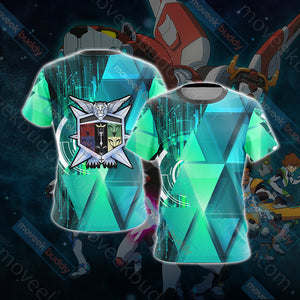 Voltron: Legendary Defender New Unisex 3D T-shirt   