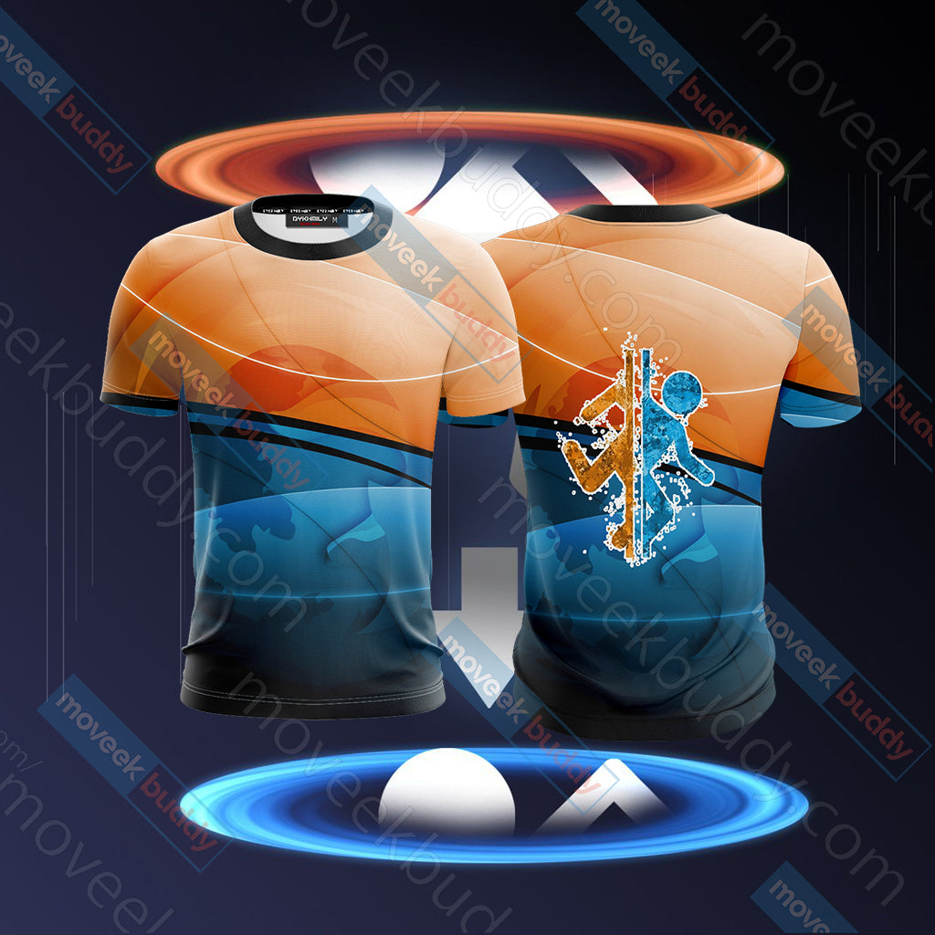 Portal Unisex 3D T-shirt S  