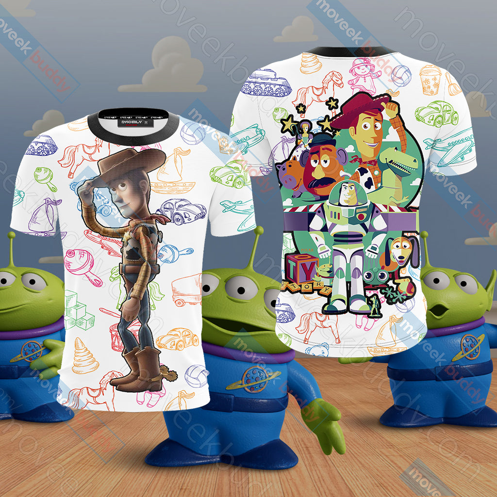 ToyStory Unisex 3D T-shirt   