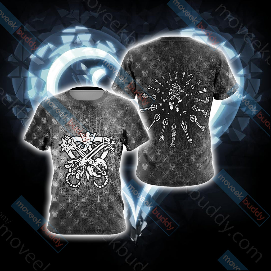 Kingdom Hearts New Unisex 3D T-shirt   