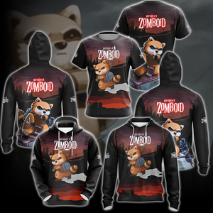 Project Zomboid Video Game 3D All Over Printed T-shirt Tank Top Zip Hoodie Pullover Hoodie Hawaiian Shirt Beach Shorts Jogger   