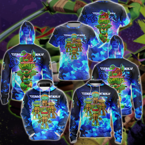 Teenage Mutant Ninja Turtle TMNT Video Game 3D All Over Print T-shirt Tank Top Zip Hoodie Pullover Hoodie Hawaiian Shirt Beach Shorts Jogger   
