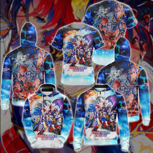 Fire Emblem Engage Video Game 3D All Over Printed T-shirt Tank Top Zip Hoodie Pullover Hoodie Hawaiian Shirt Beach Shorts Jogger   