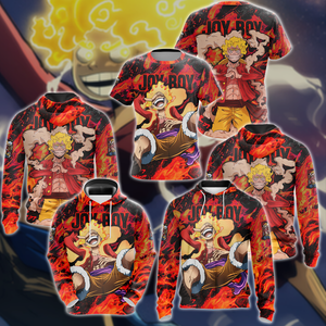 One Piece Joy boy Luffy  Anime Manga 3D All Over Print T-shirt Tank Top Zip Hoodie Pullover Hoodie Hawaiian Shirt Beach Shorts Jogger   