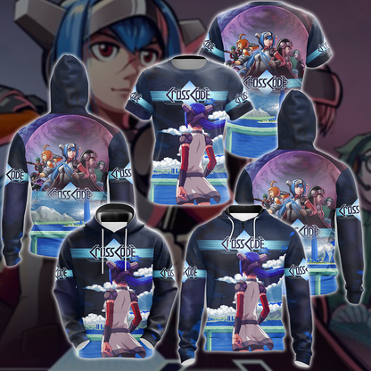 Crosscode Video Game 3D All Over Printed T-shirt Tank Top Zip Hoodie Pullover Hoodie Hawaiian Shirt Beach Shorts Jogger   