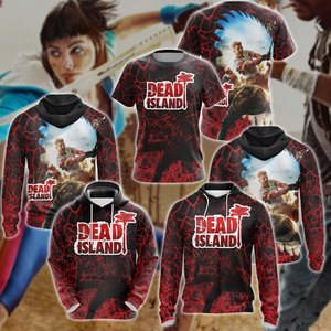 Dead Island Video Game 3D All Over Print T-shirt Tank Top Zip Hoodie Pullover Hoodie Hawaiian Shirt Beach Shorts Jogger   