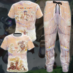 Made in Abyss Anime Manga 3D All Over Print T-shirt Tank Top Zip Hoodie Pullover Hoodie Hawaiian Shirt Beach Shorts Jogger   