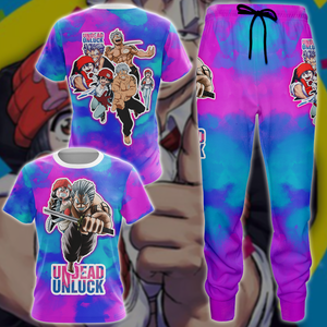 Undead Unluck Anime Manga 3D All Over Printed T-shirt Tank Top Zip Hoodie Pullover Hoodie Hawaiian Shirt Beach Shorts Jogger   