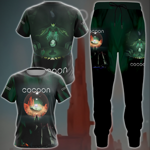 COCOON Video Game All Over Printed T-shirt Tank Top Zip Hoodie Pullover Hoodie Hawaiian Shirt Beach Shorts Joggers   