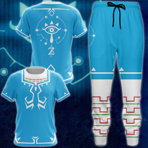 The legend of Zelda Breath of the Wild Cosplay Video Game 3D All Over Print T-shirt Tank Top Zip Hoodie Pullover Hoodie Hawaiian Shirt Beach Shorts Jogger   