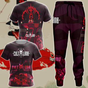 Cult of the Lamb Video Game 3D All Over Print T-shirt Tank Top Zip Hoodie Pullover Hoodie Hawaiian Shirt Beach Shorts Jogger   