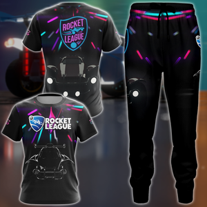 Rocket League Video Game 3D All Over Print T-shirt Tank Top Zip Hoodie Pullover Hoodie Hawaiian Shirt Beach Shorts Jogger   