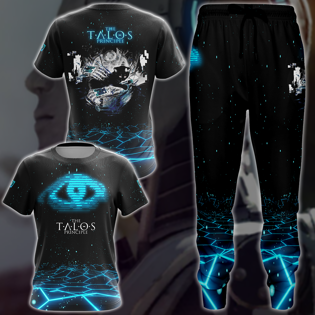 The Talos Principle Video Game 3D All Over Printed T-shirt Tank Top Zip Hoodie Pullover Hoodie Hawaiian Shirt Beach Shorts Jogger   