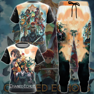 Chained Echoes Video Game 3D All Over Printed T-shirt Tank Top Zip Hoodie Pullover Hoodie Hawaiian Shirt Beach Shorts Joggers   