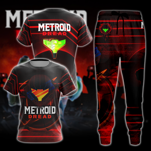 Metroid Dread All Over Print T-shirt Tank Top Zip Hoodie Pullover Hoodie Hawaiian Shirt Beach Shorts Jogger   