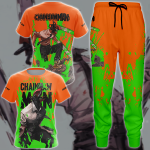 Chainsaw Man Anime Manga 3D All Over Print T-shirt Tank Top Zip Hoodie Pullover Hoodie Hawaiian Shirt Beach Shorts Jogger   