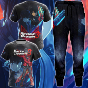 Xenoblade Chronicles 3 Video Game 3D All Over Print T-shirt Tank Top Zip Hoodie Pullover Hoodie Hawaiian Shirt Beach Shorts Jogger   