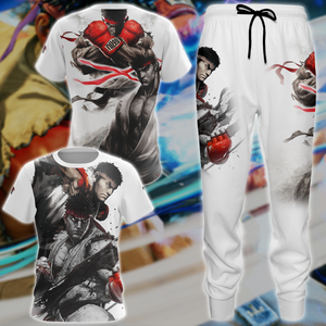 Street Fighter Video Game 3D All Over Print T-shirt Tank Top Zip Hoodie Pullover Hoodie Hawaiian Shirt Beach Shorts Jogger   