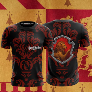 Brave Like A Gryffindor Harry Potter New Collection Unisex 3D T-shirt US/EU S (ASIAN L)  