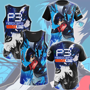 Persona 3 Reload Video Game All Over Printed T-shirt Tank Top Zip Hoodie Pullover Hoodie Hawaiian Shirt Beach Shorts Joggers   