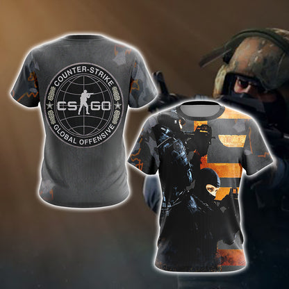 Counter-Strike New Look Unisex 3D T-shirt   