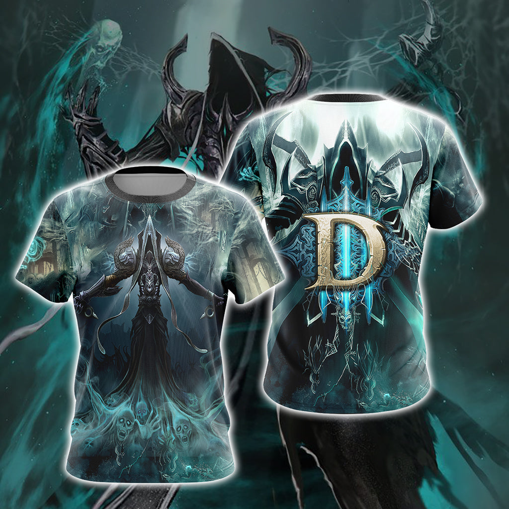 Diablo Diablo Reaper Of Souls New Unisex 3D T-shirt US/EU S (ASIAN L)  