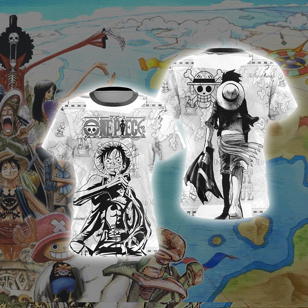 One Piece - Luffy Unisex 3D T-shirt   