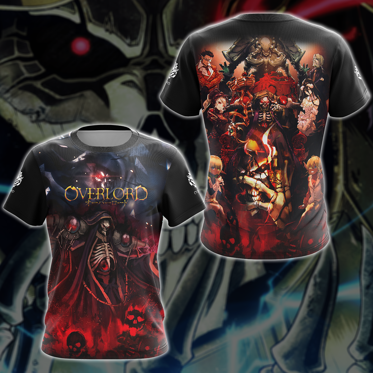 Overlord Anime Manga 3D All Over Print T-shirt Tank Top Zip Hoodie Pul -  MoveekBuddyShop